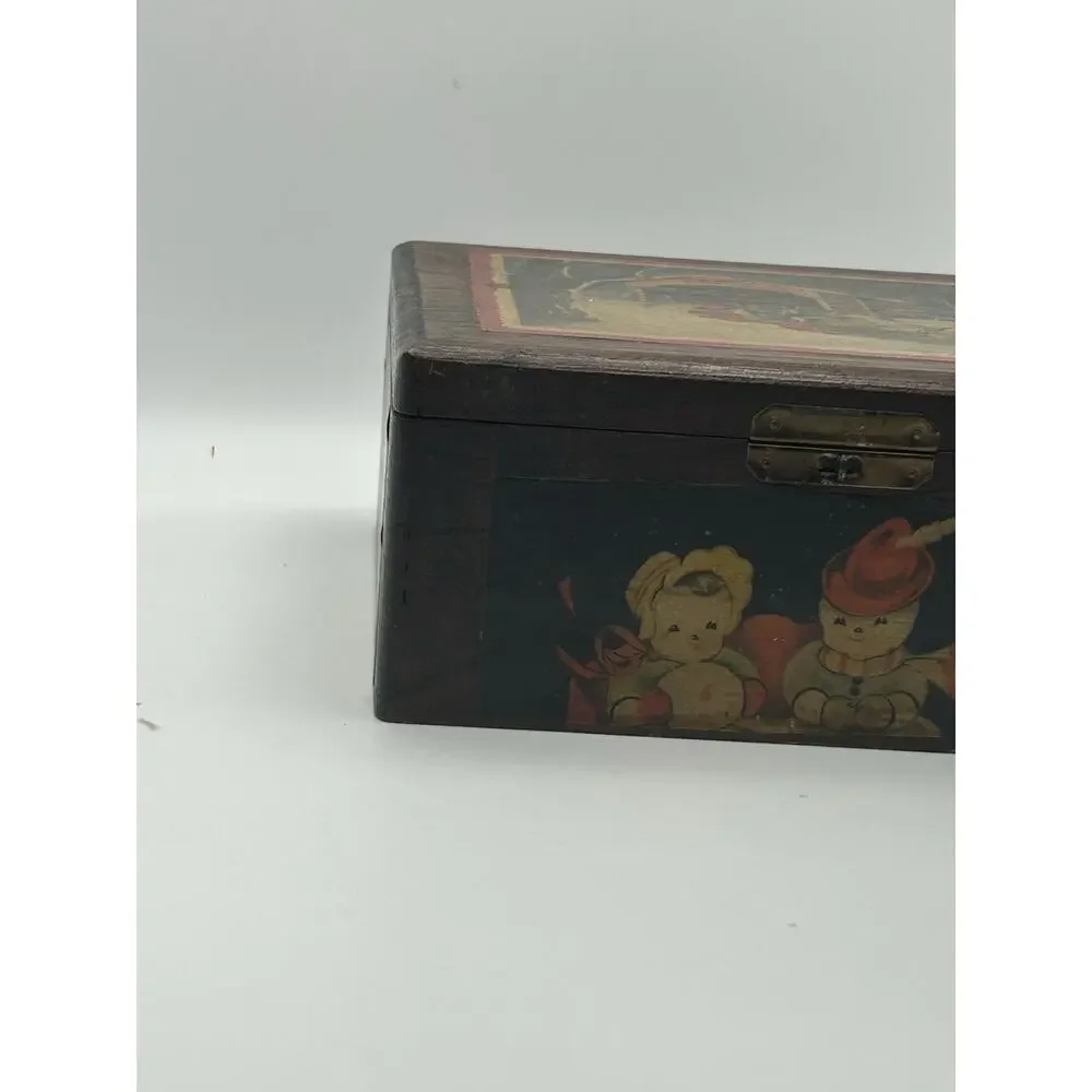 wooden cigar box vintage